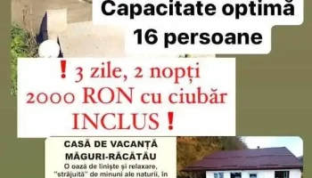 Casă de vacanță Răcătău, Apuseni, județul Cluj - Măguri-Răcătău