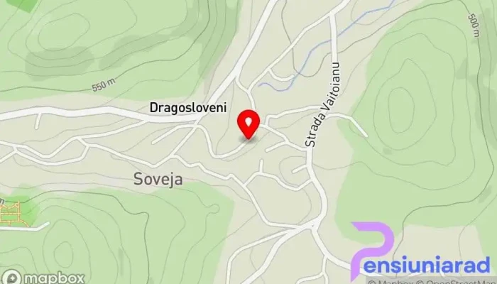 Acasa La Soveja -  Hartă - Soveja