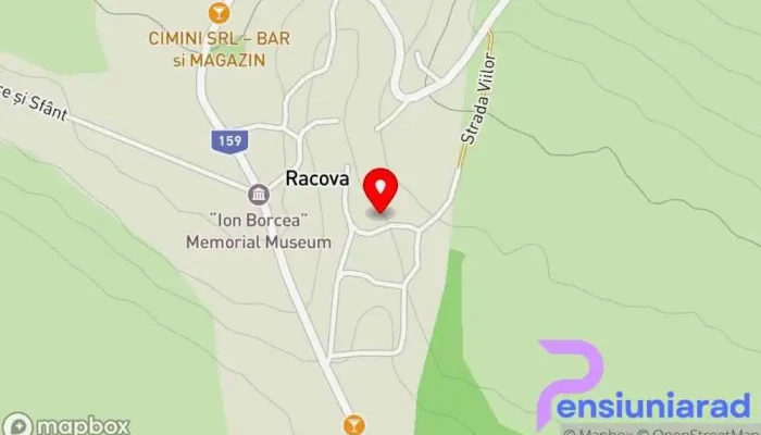 Aurora -  Hartă - Racova