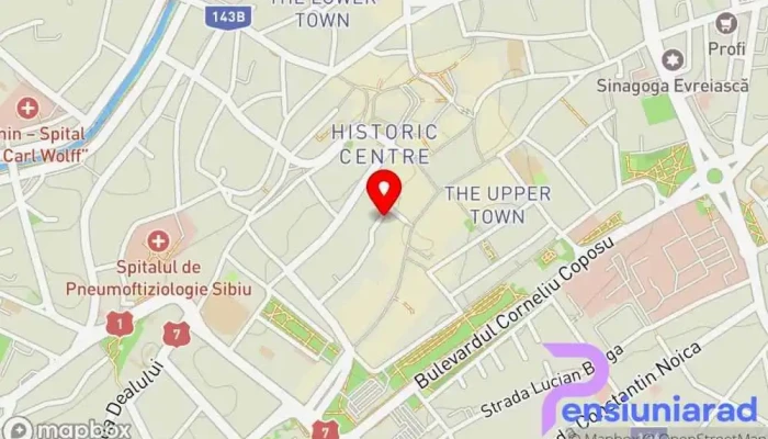 Benjamin Steakhouse Bar Hartă - Sibiu
