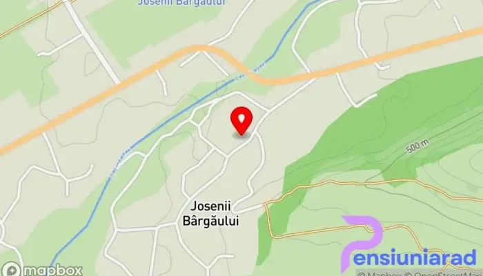 hartă a Biserica Ortodoxă Biserică ortodoxă în Josenii Bârgăului