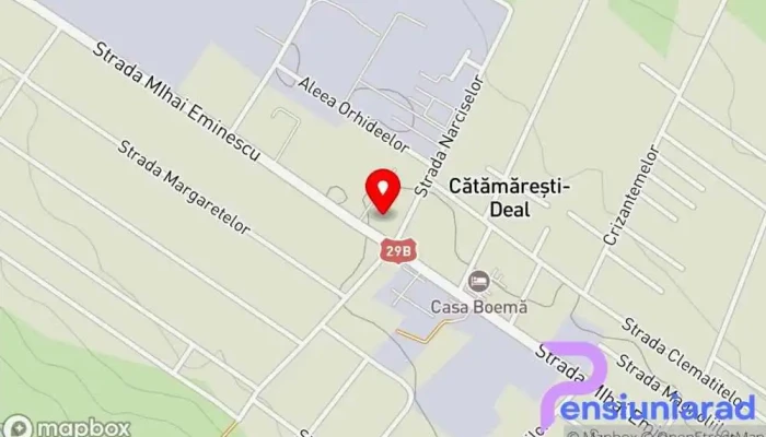 Biserica Sfantul Voievod Stefan Cel Mare Hartă - Cătămărești-deal