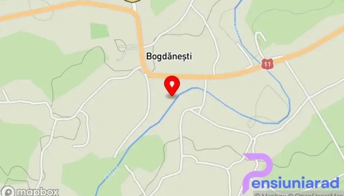 Bogdanesti Hartă - Bogdănești