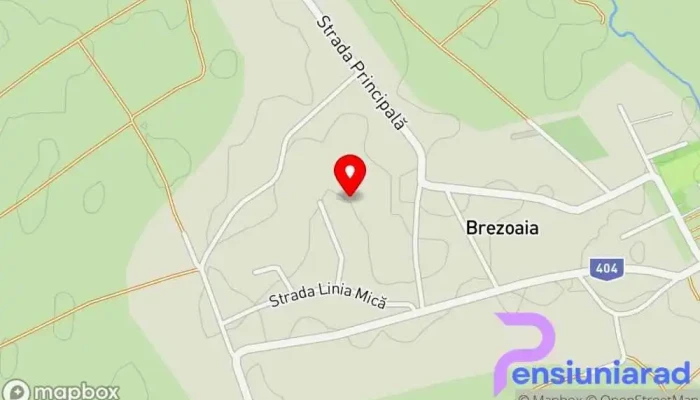 Brezoaia -  Hartă - Brezoaia