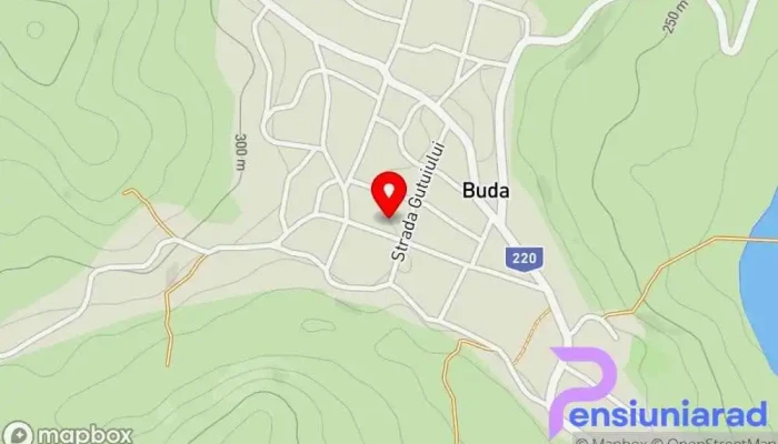 Buda -  Hartă - Buda