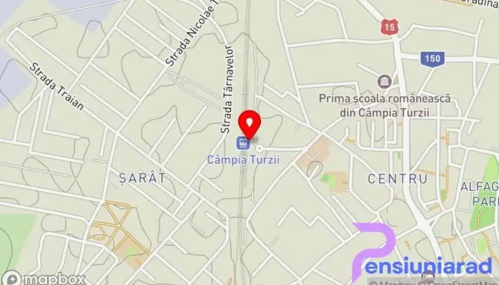 Campia Turzii Hartă - Câmpia Turzii