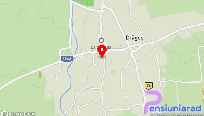 Carmangeria Dragus -  Hartă - Drăguș