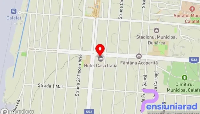 Casa Italia -  Hartă - Calafat