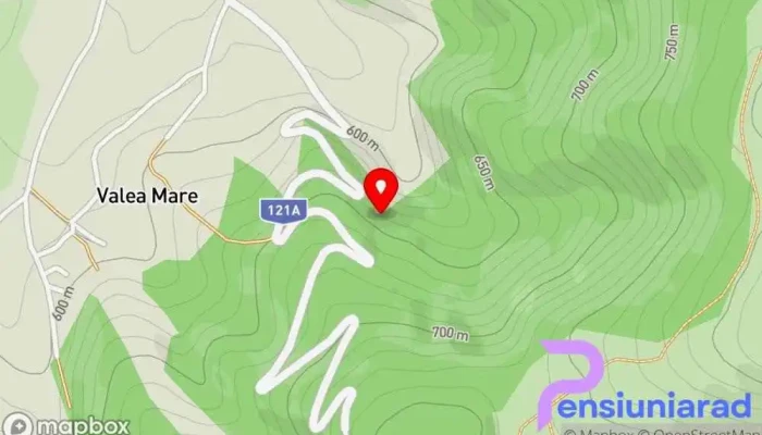 Casuta Din Padure Hartă - Valea Mare