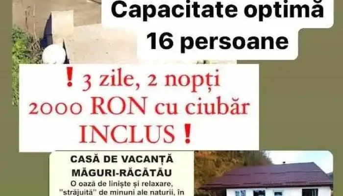 Casă de vacanță Răcătău, Apuseni, județul Cluj - Măguri-Răcătău