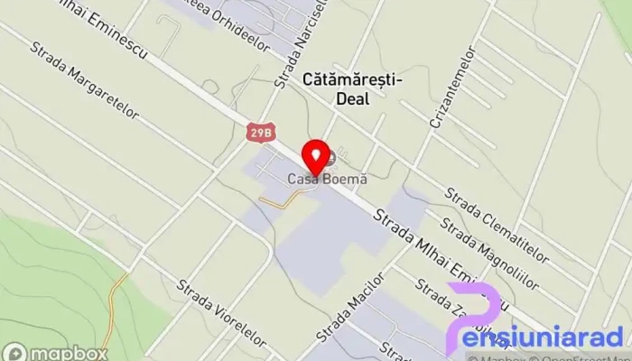 Catamarasti Deal -  Hartă - Cătămărești-deal
