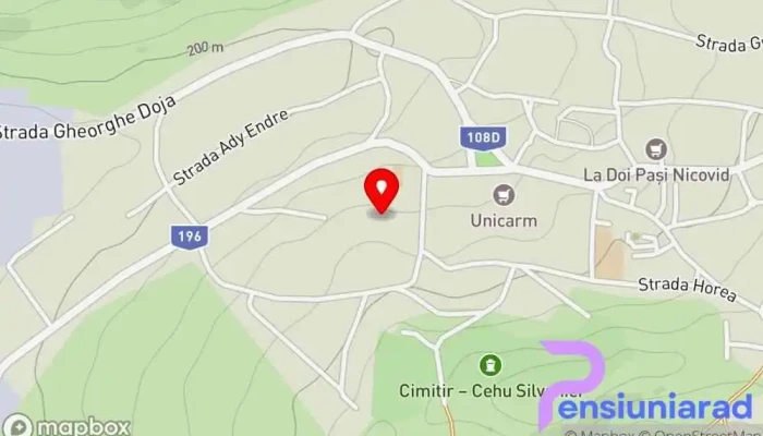 Cehu Silvaniei -  Hartă - Cehu Silvaniei