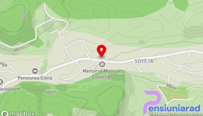 Centrul Cultural Simion Mehedinti Hartă - Soveja