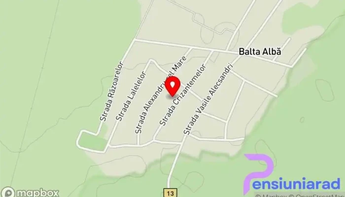 Complex Balta Alba Buzau -  Hartă - Balta Albă