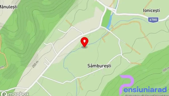 Comuna Samburesti Hartă - Comuna Sâmburești