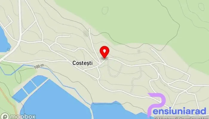 Costesti Hartă - Costești