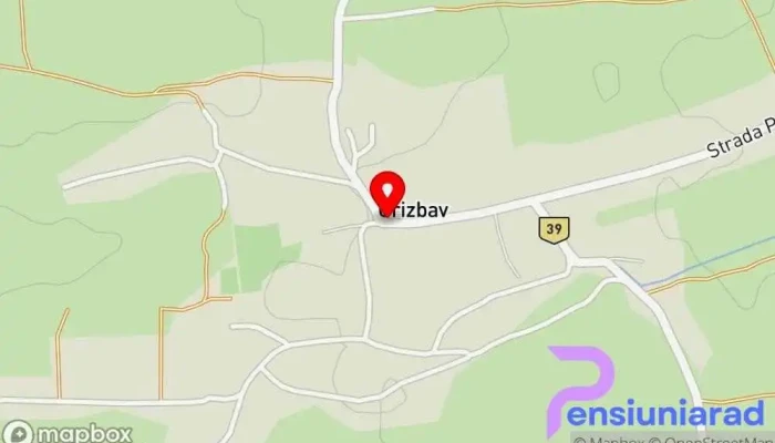 Crizbav -  Hartă - Crizbav