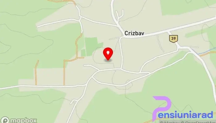Crizbav -  Hartă - Crizbav