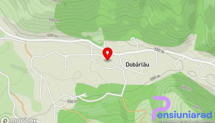 Dobarlau -  Hartă - Dobârlău