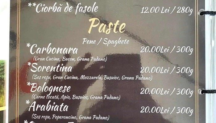 Dorf Haus Cazare In Valiug Franzdorf Caras Severin Romania Meniu - Văliug