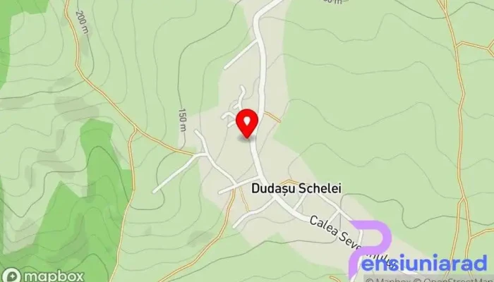 Dudasu Schelei Hartă - Romania