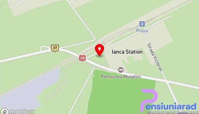 Gara Ianca -  Hartă - Gara Ianca