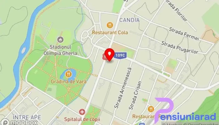 Gherla -  Hartă - Gherla