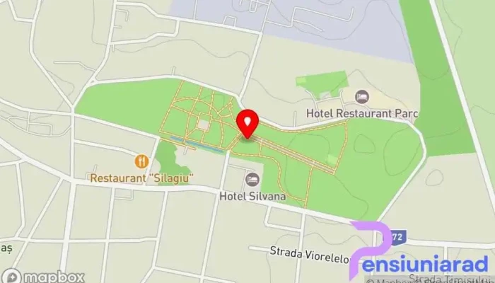 Gradina Banateana Buzias -  Hartă - Buziaș