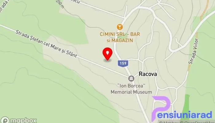 Han Racova -  Hartă - Racova