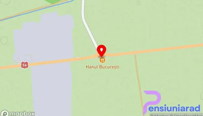 Hanul Bucuresti Hartă - Dn56