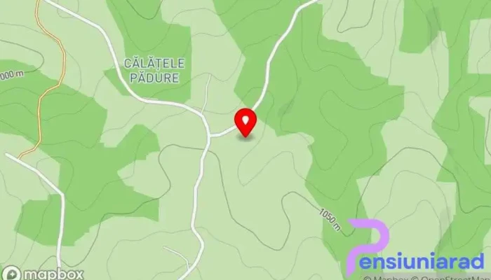 Hanul De Vis -  Hartă - Calatele-padure, Nr 589 Com