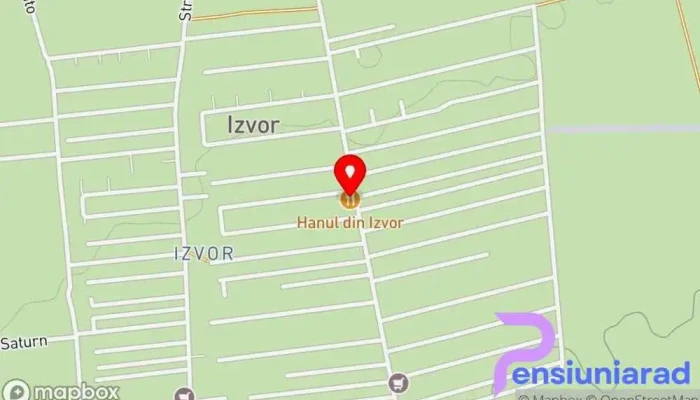 Hanul Din Izvor -  Hartă - Tărlungeni