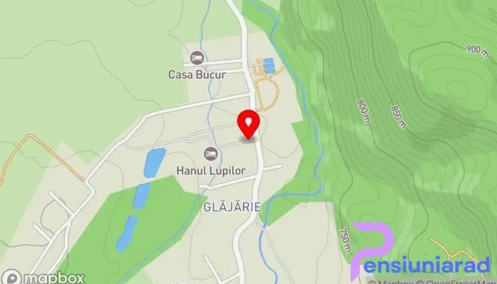 Hanul Lupilor Wolves Inn Hartă - Râșnov