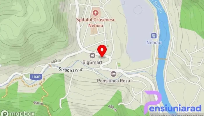 Hanul Nehoiu -  Hartă - Nehoiu
