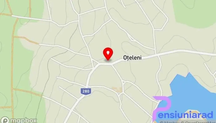 Hanul Otelenilor Hartă - Oțeleni