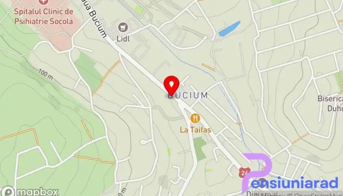 Hanul Trei Sarmale -  Hartă - Iași