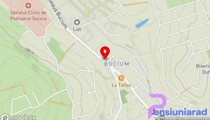 Hanul Trei Sarmale -  Hartă - Iași