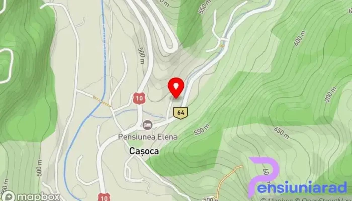 Hecas Villas Hartă - Cașoca