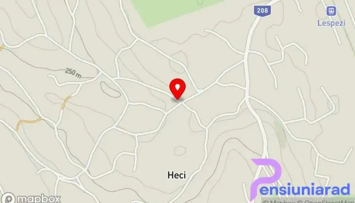 Heci -  Hartă - Heci