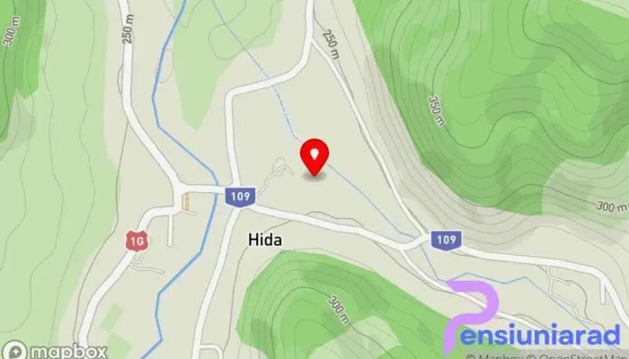 Hida -  Hartă - Hida