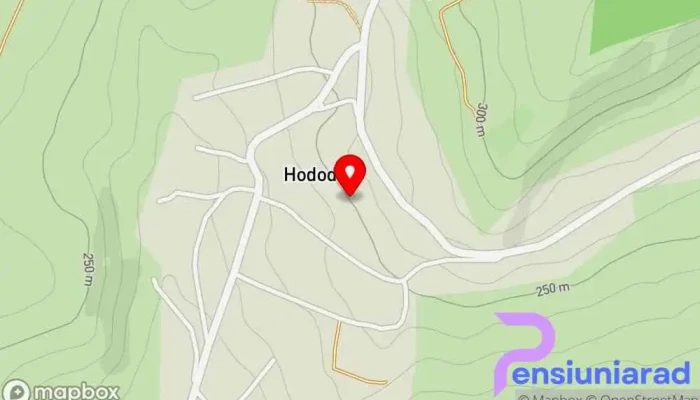 Hodod -  Hartă - Hodod