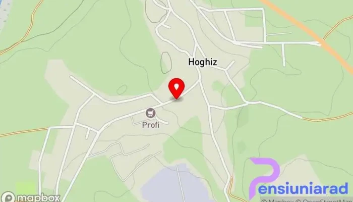 Hoghiz -  Hartă - Hoghiz