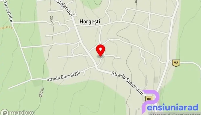 Horgesti Hartă - Horgești