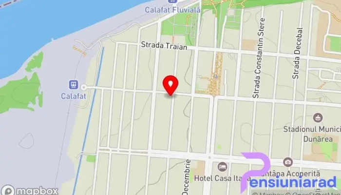 Hotel Coliseum -  Hartă - Calafat