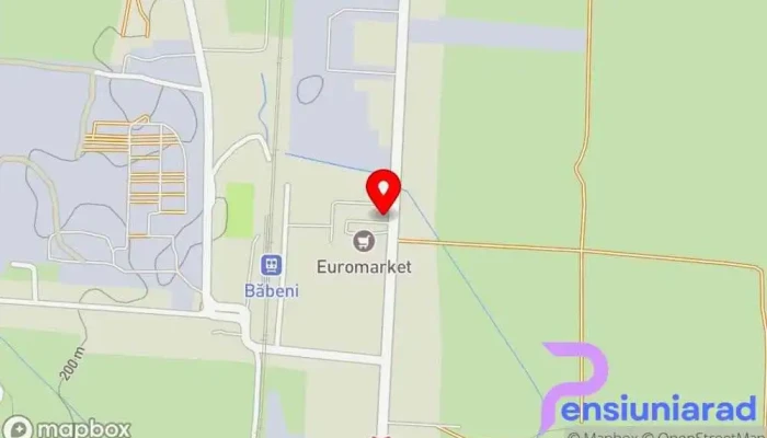 Hotelrestaurant Dm64 Euromarket Hartă - Băbeni