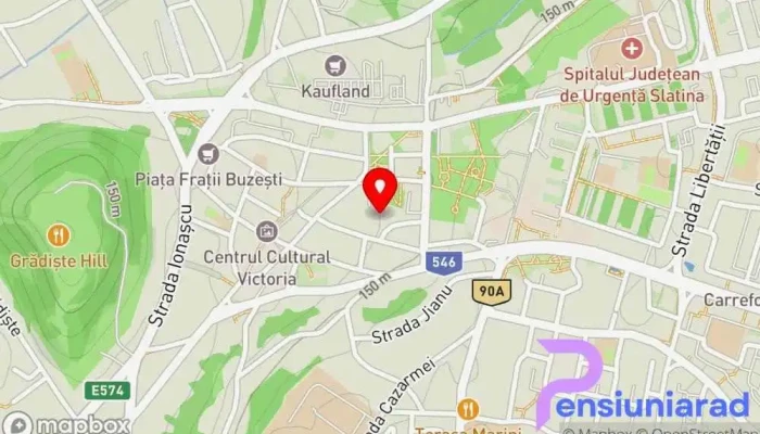 Inspectoratul De Politie Al Judetului Olt Hartă - Slatina