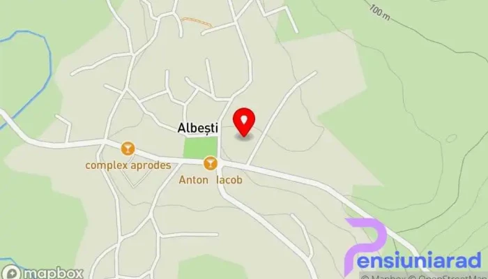 La Conac -  Hartă - Albești