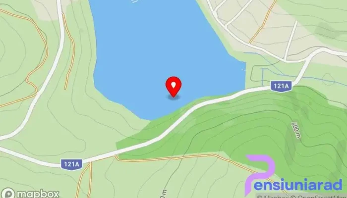 Lacul Padureni Hartă - Moacșa