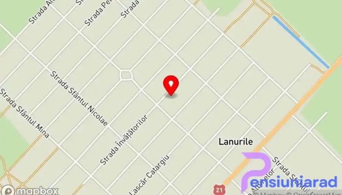 Lanurile -  Hartă - Lanurile