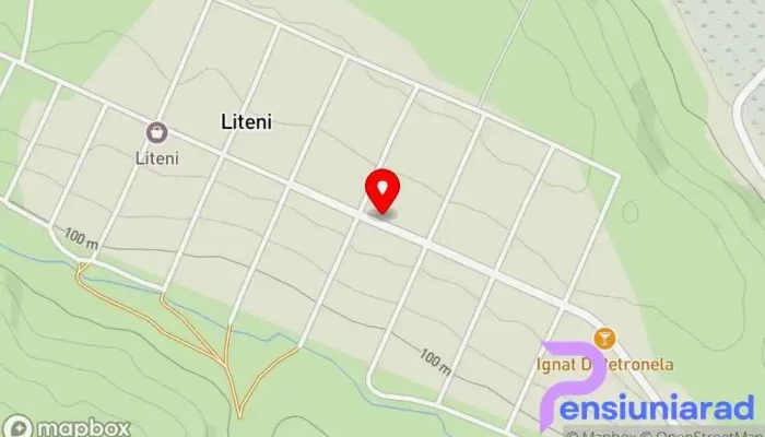 Liteni -  Hartă - Liteni